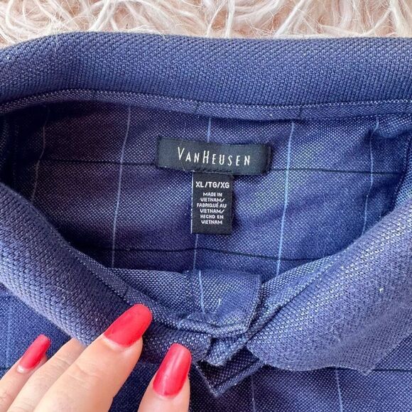 Blue Van Heusen Polo - Picture 2 of 5